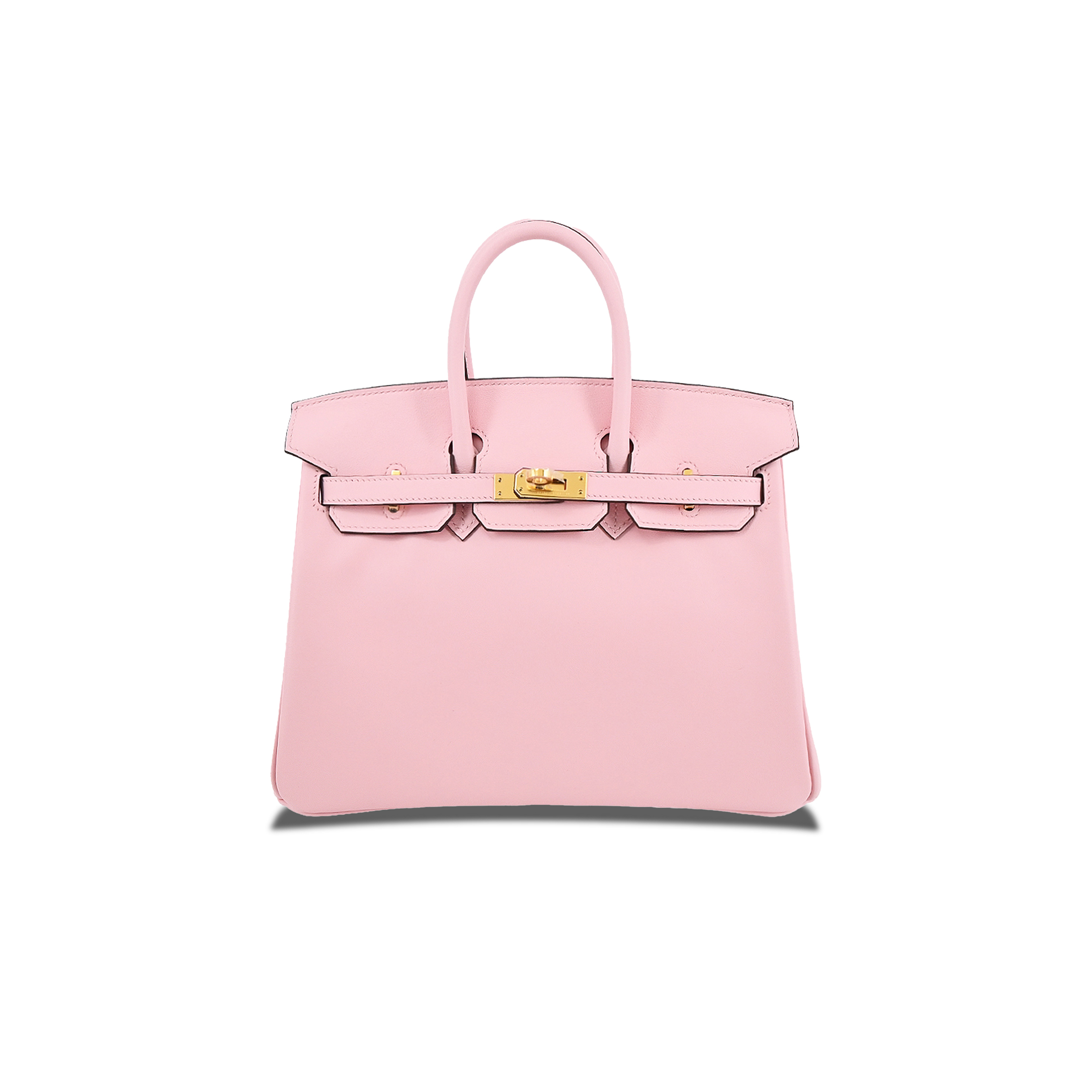 HERMÈS MASTER BIRKIN 35 SWIFT LEATHER 3Q PINK GOLD BUCKLE H049362CC05 (35*25*18cm)
